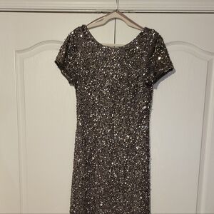 #39 Dress Preloved Sequined Prom Wedding New Years
